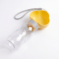 2-in-1 Portable Pet Water Bottle 600ml Water