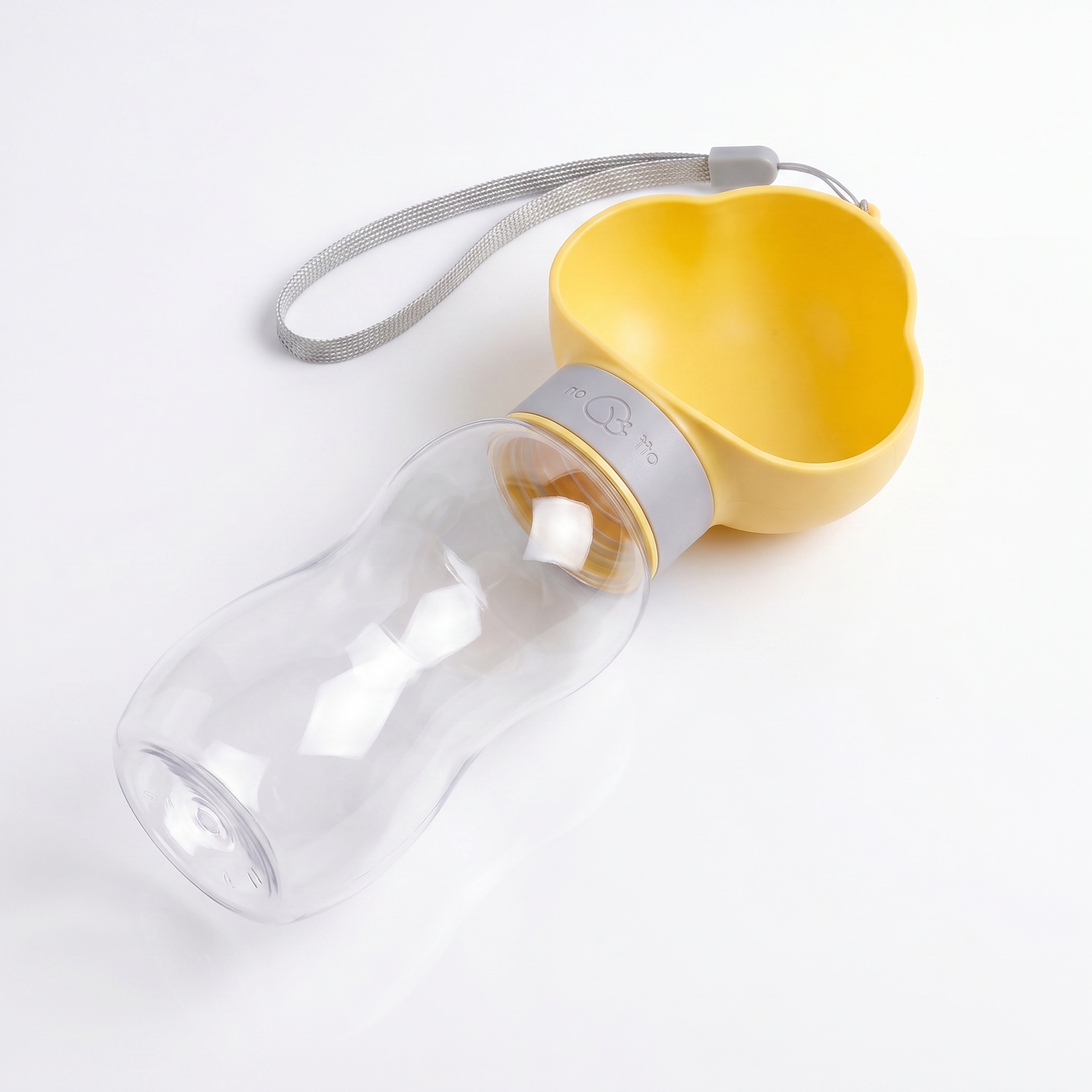 2-in-1 Portable Pet Water Bottle 600ml Water